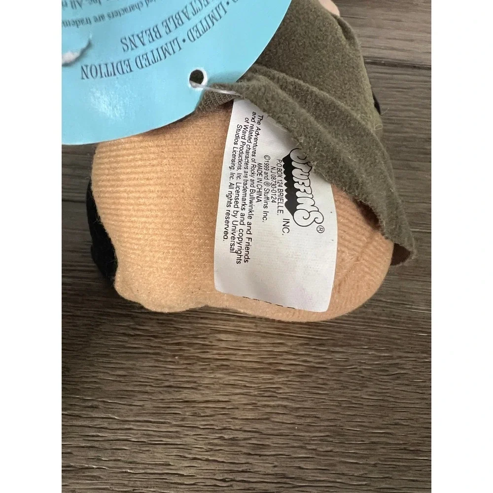 Vtg‎ Stuffins Rocky Bullwinkle Fearless Leader Monocle German Plush